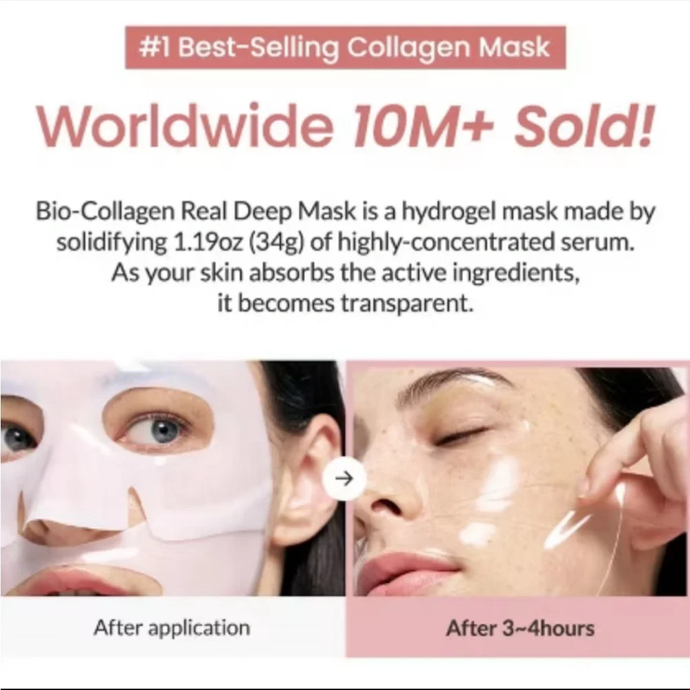 New biodance collagen face mask